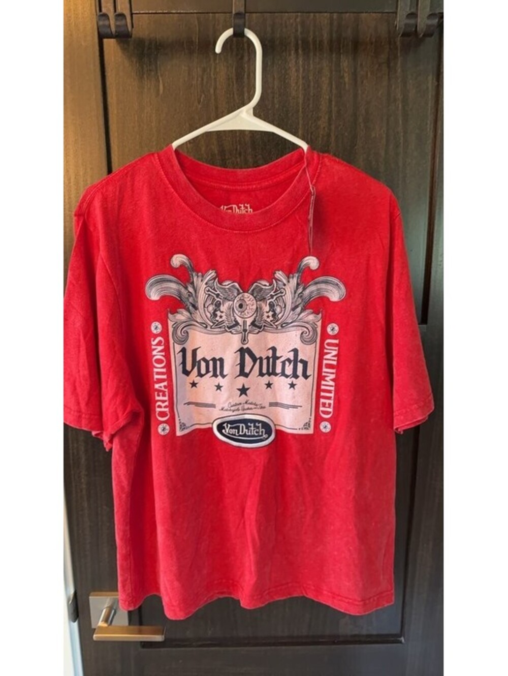 Von Dutch Red Graphic T-Shirt